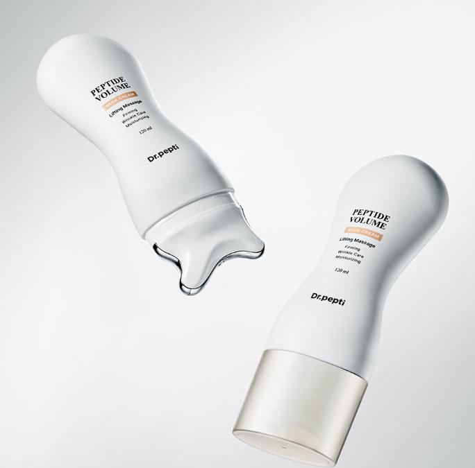 Dr.Pepti Volume Neck Cream 120ml with Gua Sha Applicator