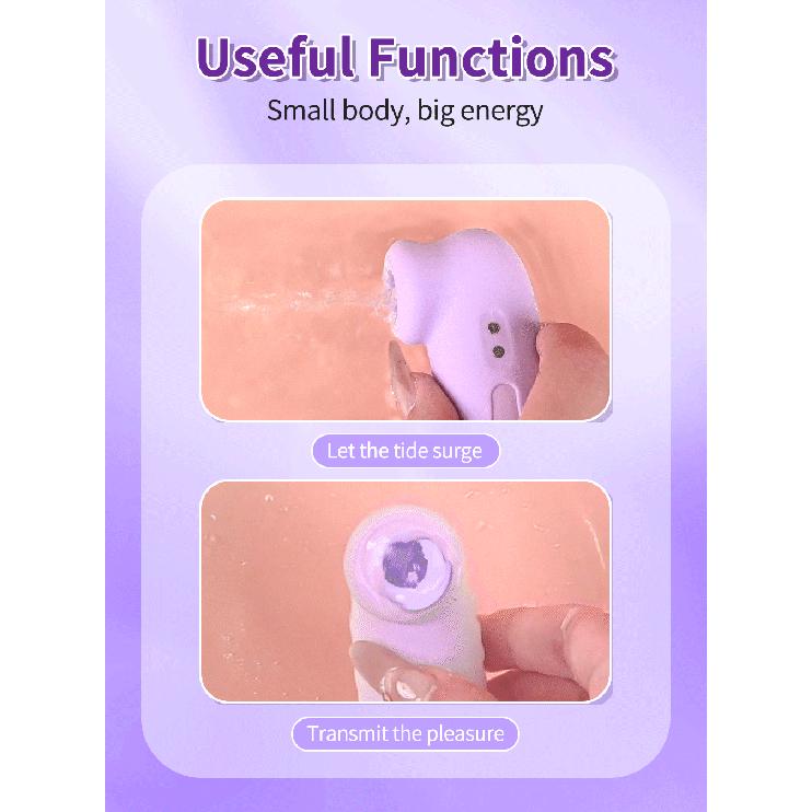 Mini Clit Sucker Vibrator for Women Sucking Clitoris Nipples Stimulator Beginner Female Masturbator Adult Goods Sex Toy Women