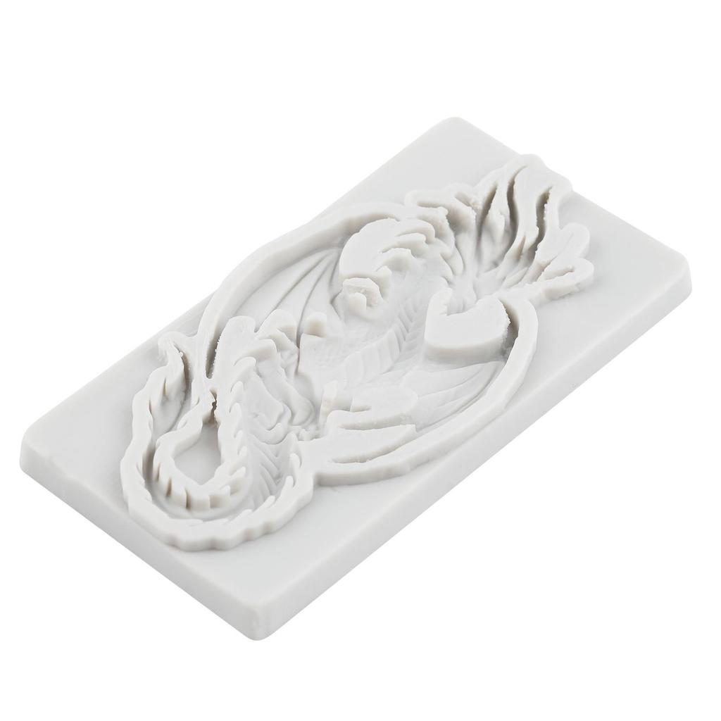 Dragon Silicone Molds Dragon Fondant Mold Cake Decorating Tools Cupcake Topper Candy Chocolate Gumpaste Mold
