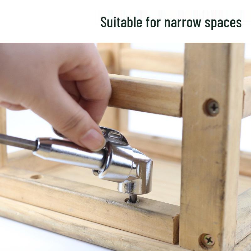 105° Right Angle Drill Attachment Extension Socket Adapter