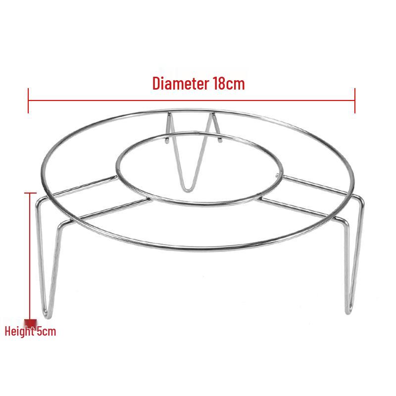 Stainless Steel Multifunctional Triangle Steamer Rack for Vegetables and Pot Storage