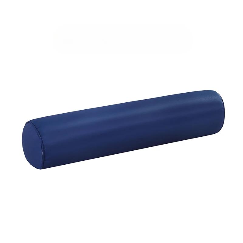 60/80/100/120cm Cervical Neck Pillow Long Body Pillow Headrest Pillowslip  Ice Silk Solid Color Cylindrical with Core Removable