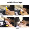 For Mercedes Benz LED Car Door Lights Logo HD Laser Decor Project Ghost Lamp For Mercedes Benz W176 W205 W166 W246 W212 A B C M