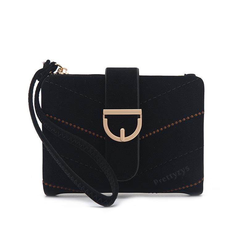 Kurzes Portemonnaie Nische Damenmode Münze College-Stil Studentin Damen Münzbörse