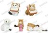 Niboshira Collection Figure x Complete Set of 5 Gachapon Capsule Toy Types,