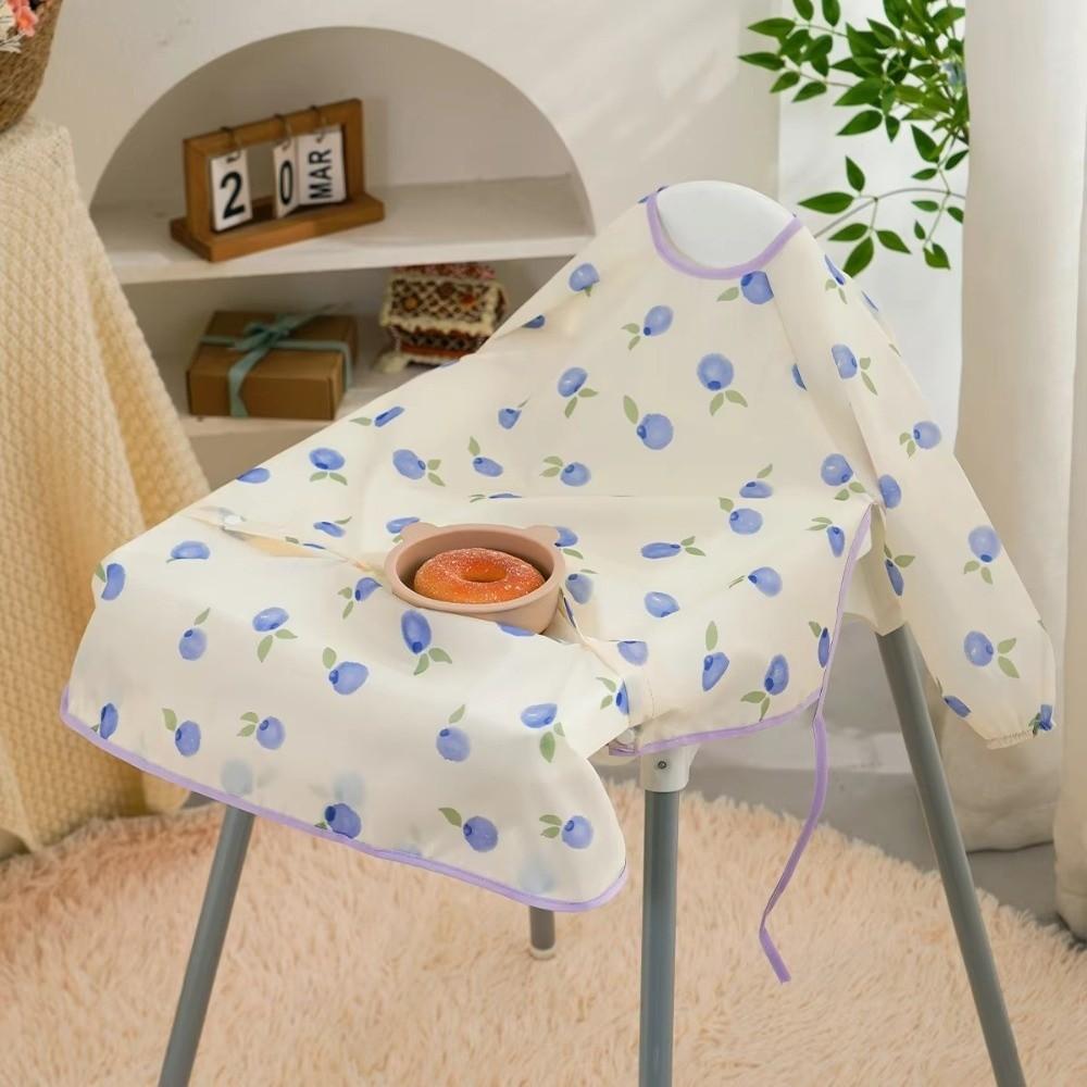Waterproof Clean Feeding Bib Mess-Free Infant  Apron Smock New Baby Waterproof Bib