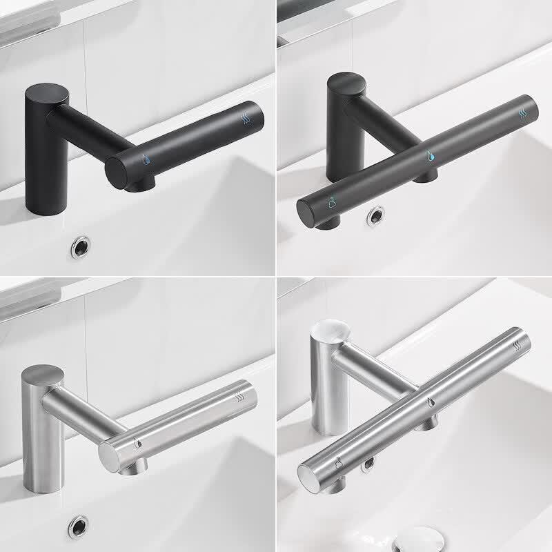 Yidashang 3-in-1 Automatic Sensor Faucet with Integrated Hand Dryer