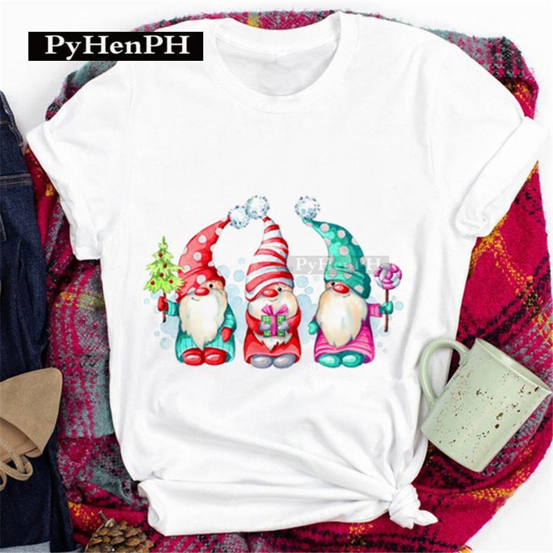 Merry Christmas T Shirt Personalized and Exquisite Christmas Gift T-shirts and Clothes Women Clothing Aesthetic Clothes S