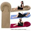 1Pc Beach Mat With Inflatable Headrest Outdoor Mat Anti-Sand Suitable For Outdoor Camping And Picnics Single Person Sleeping Mat Foldable Portable
