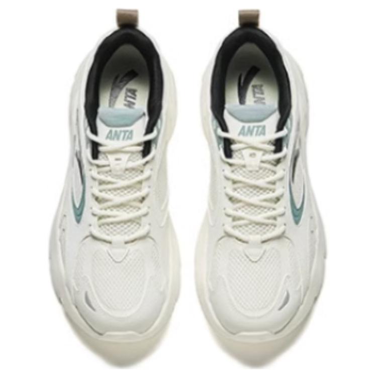 Anta Comfortable Durable Low-Top Casual Shoes Men sneakers White Blue 112438813-3