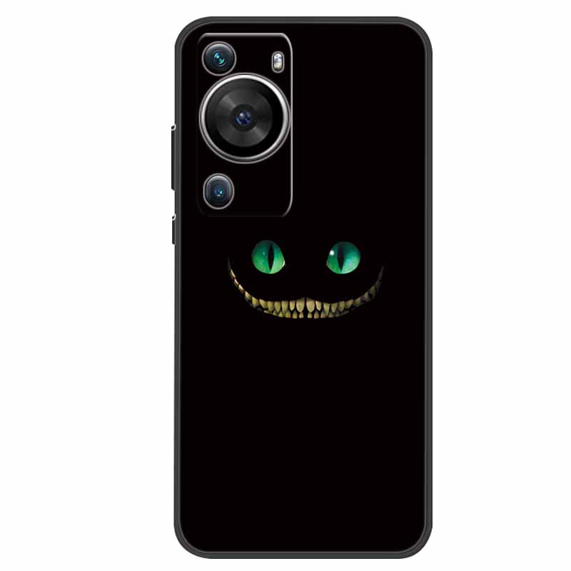 For Huawei P60 Pro Case Animals Protector Soft Silicone Phone Back Cover Cases for Huawei P60 Pro Coque Shockproof Wolf New Capa