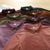 Pure Cotton Corduroy Women's Long Sleeve Shirt - Artistic Casual Style for Spring & Autumn (8372)