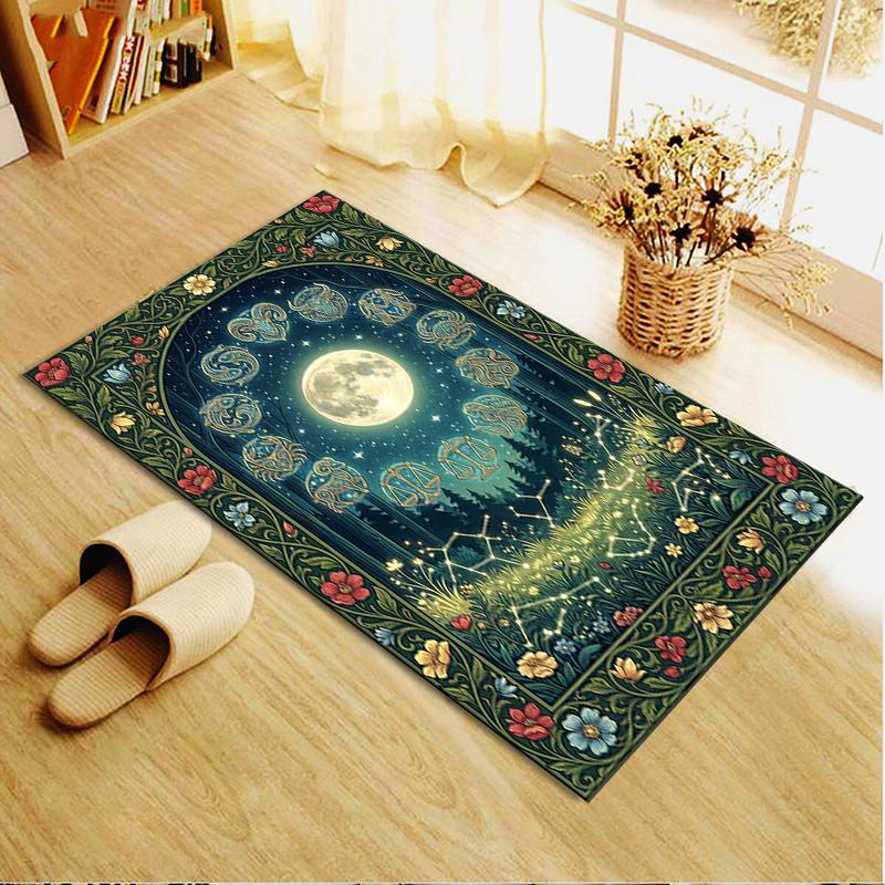 2025 New constellations Carpet Rug for Living Room Bedroom Home Sofa Decoration,Kids play Non-slip Floor Mat147