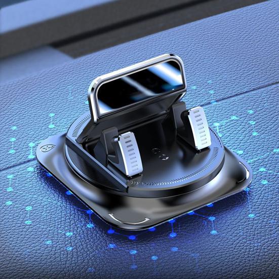 Car Dashboard Phone Holder 360 Degrees Rotation Non-slip Universal Vehicle Dashboard Windshield Mobile Phone
