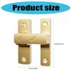 Portable Designs 180 Degree Flip Latches Lock Latches for Secure Space Like Bathrooms and Bedrooms Daily Casual Use