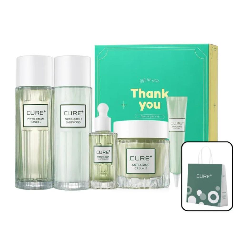 

Kimjeongmoonaloe Cure Phyto Line 4 Basic Set+1 30g Cream Free Shopping Bag FREE