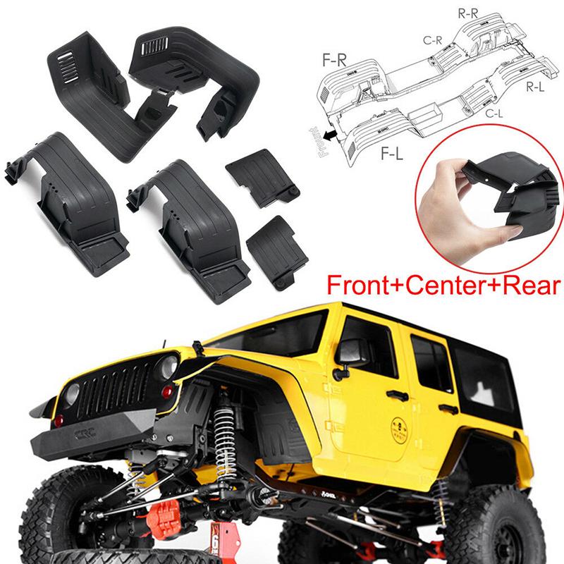 

Front Rear Inner Fender Wells Mudguard For Axial Scx10 Ii Ax90046 Ax90047