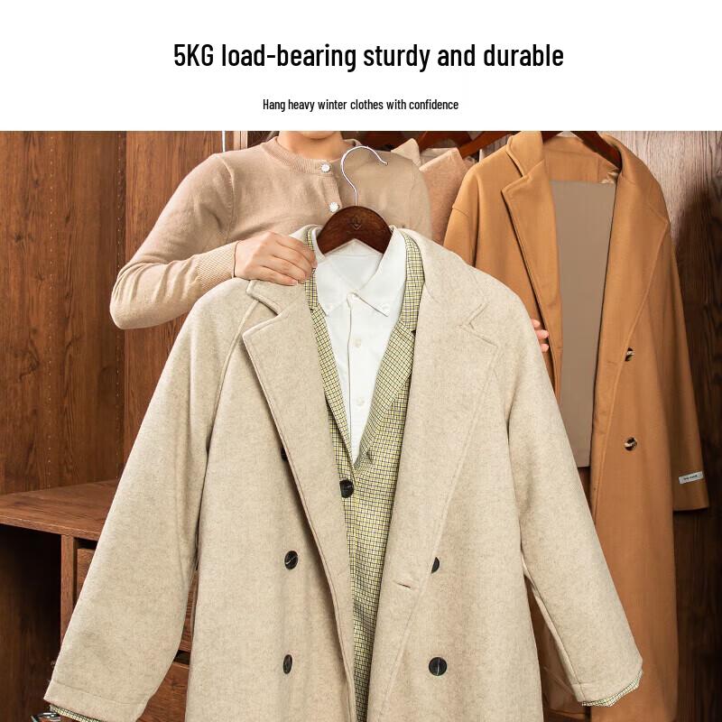Wooden Anti-Slip Clothes Hangers