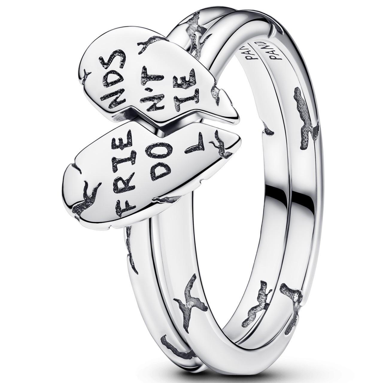 

Срібний перстень Пан з білої міді з діамантовою зіркою, Хелловінське видання Size 8