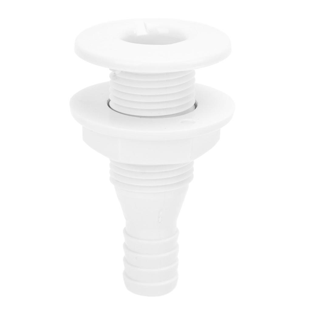 Boat Through Hull Connection 5 8in Straight Drain Outlet Exhaust Fittings Adapter Plug