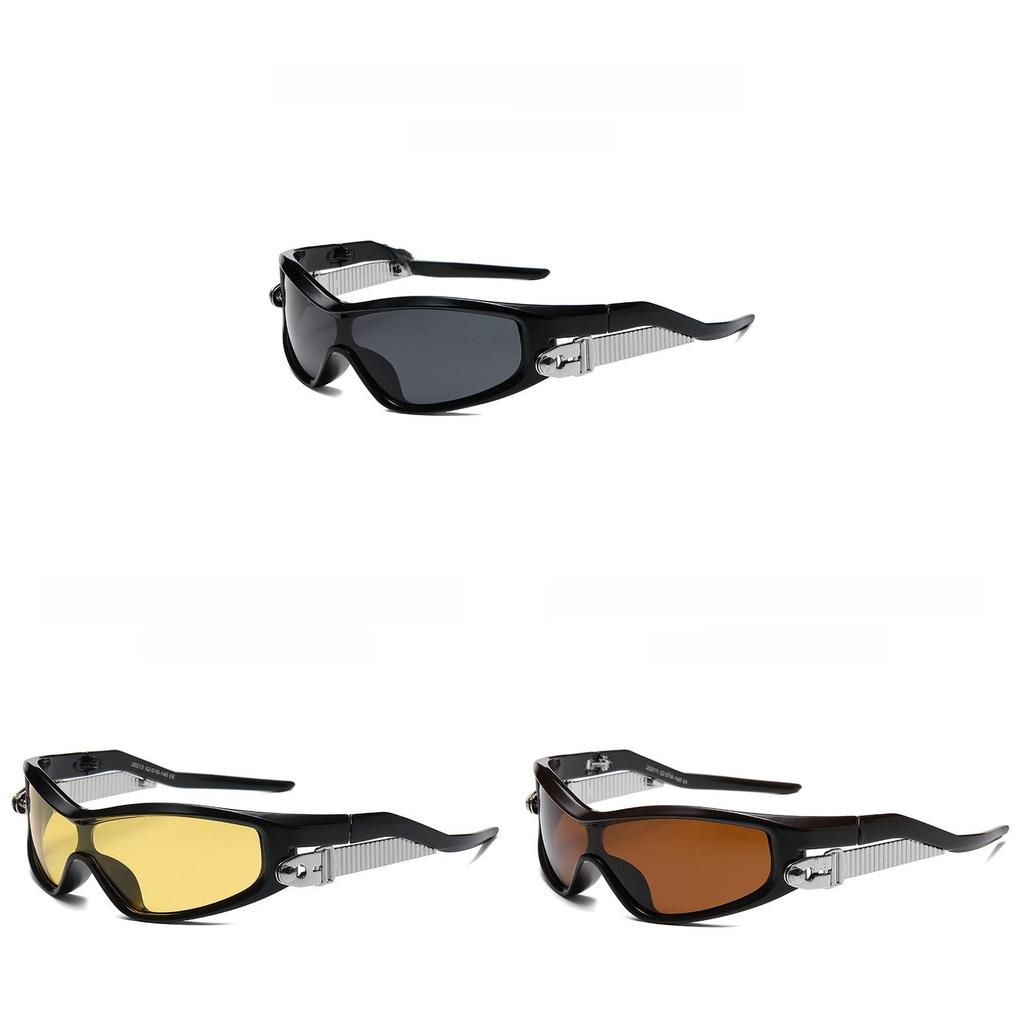 Y2k Futuristic Sunglasses Women Polarized Uv400 Outdoor Sports For Streetwear