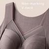 Winter Women's Velvet Thermal Vest Sleeveless Thermal Underwear with Bra Pads Sleeveless Bottoming Shirt Fleece Undershirt with Bra Pads