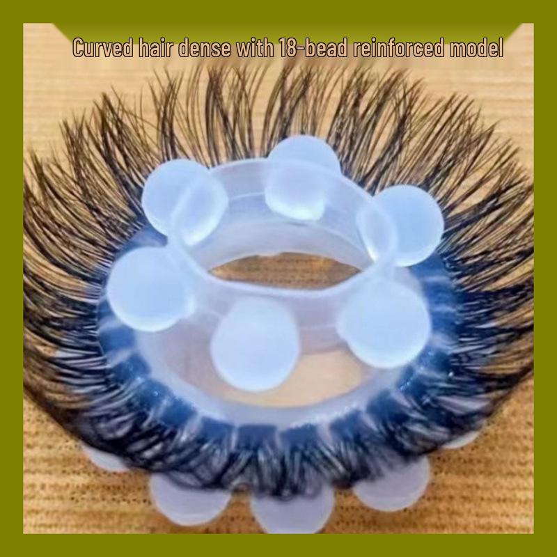 Silicone Lamb's Eye Ring: Fur-Lock Beaded Men's Intimacy Accessory for Couples