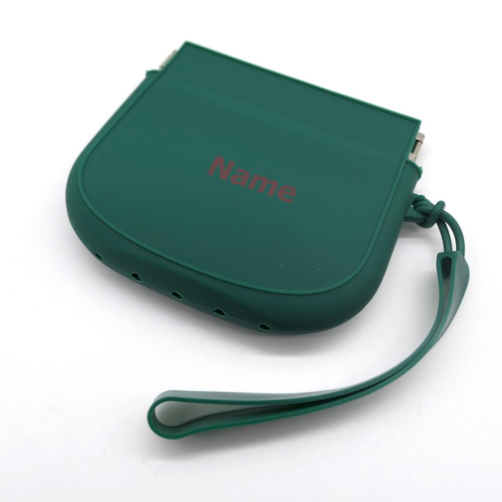 Non-Toxic Free Name Printing Surprise Gift Baby Storage Box Pacifier Case Silicone Bag More Thoughtful And Unique