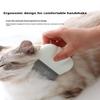 1Pcs Multi-Purpose All Hair Lengths Pet Grooming Brush Shell Shape Self-Cleaning Massage Comb Ergonomic Pet Comb Pet Cat Dog