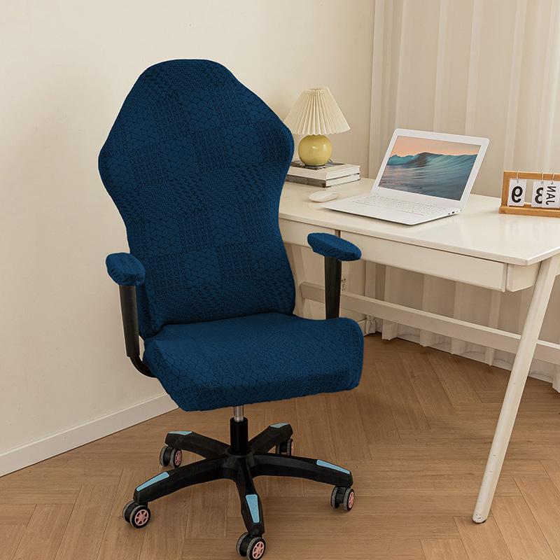 Gaming Chair Covers With Armrest Cover Spandex Elastic Internet Cafe Bar Office Seat Cover Computer Chair Dust-proof Protector