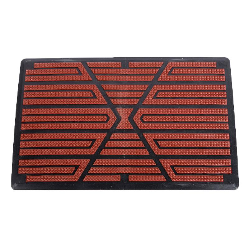 

Universal Car Carpet Plate Floor Pad Heel Foot Mat Pedal Patch Cover Black Pvc Waterproof Anti-Skid Pad Automobile Accessories вино красного