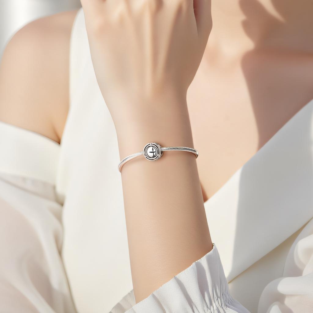 The Flaming Chalice Charm Authentic 925 Sterling Silver Symbol Series Beads for Women DIY Bracelet Charm Necklace Jewelry Making