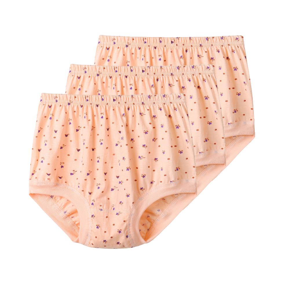 3 Pcs/set Women`s Underwear Breathable High