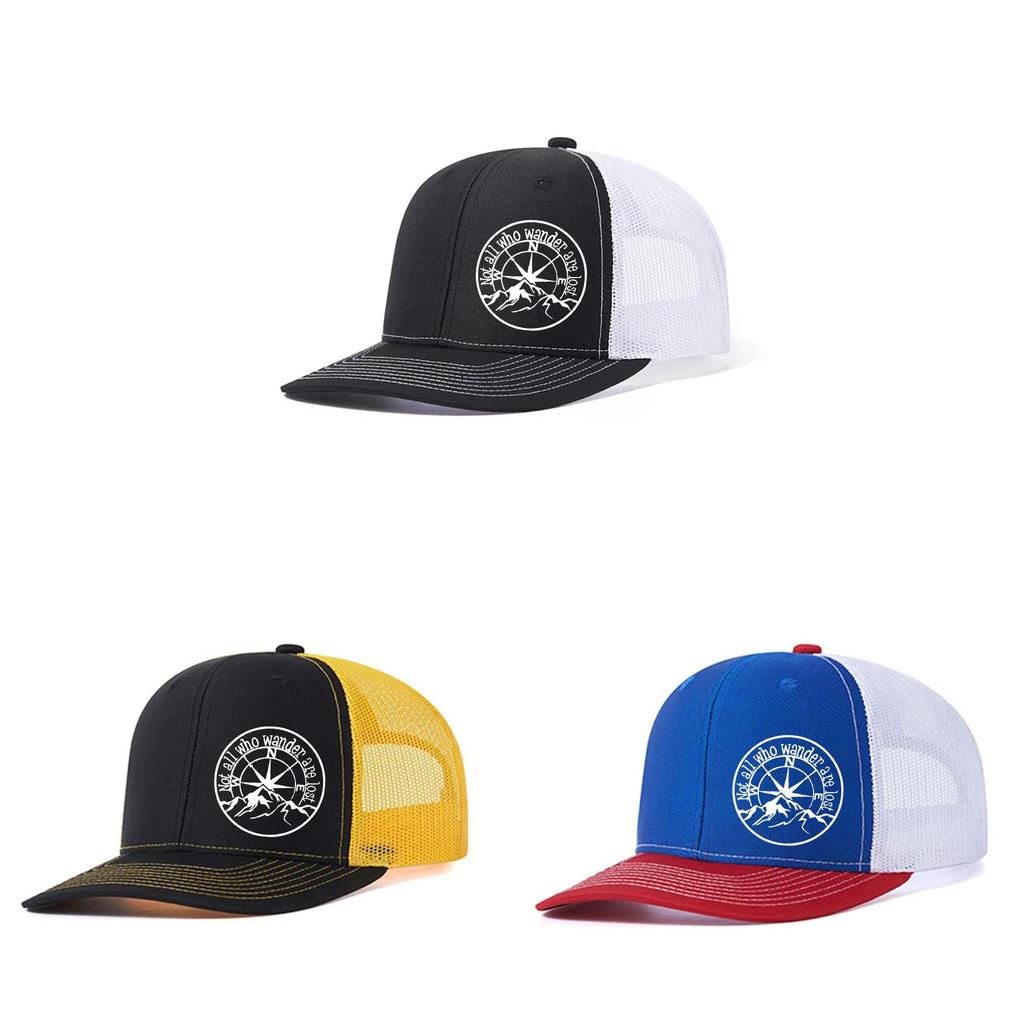 Fashion Hiphop Embroidered Cotton Baseball Cap With Adjustable Wide Brim For Casual Men Women