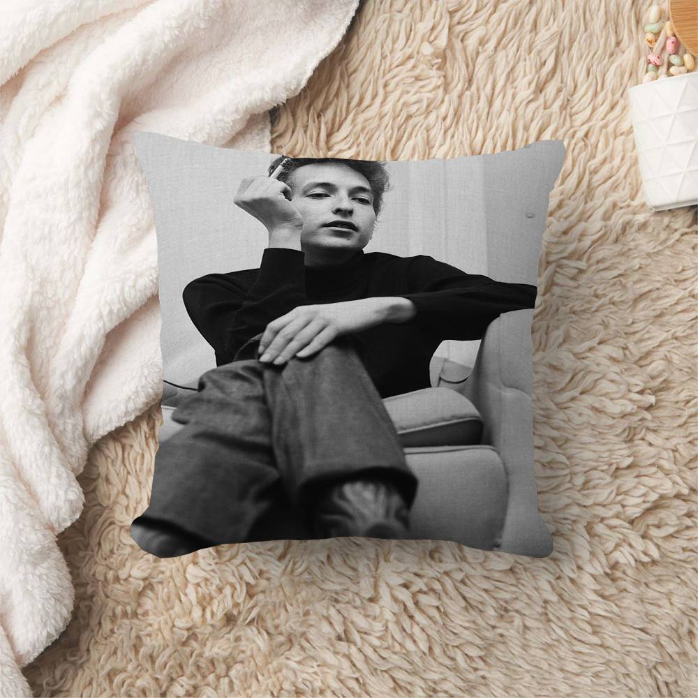 Singer B-Bob Dylan Rapper Personalized Pillow Cover Kids Bedroom Wild Party Decor Pillowcase Kid Birthday Shower Gift