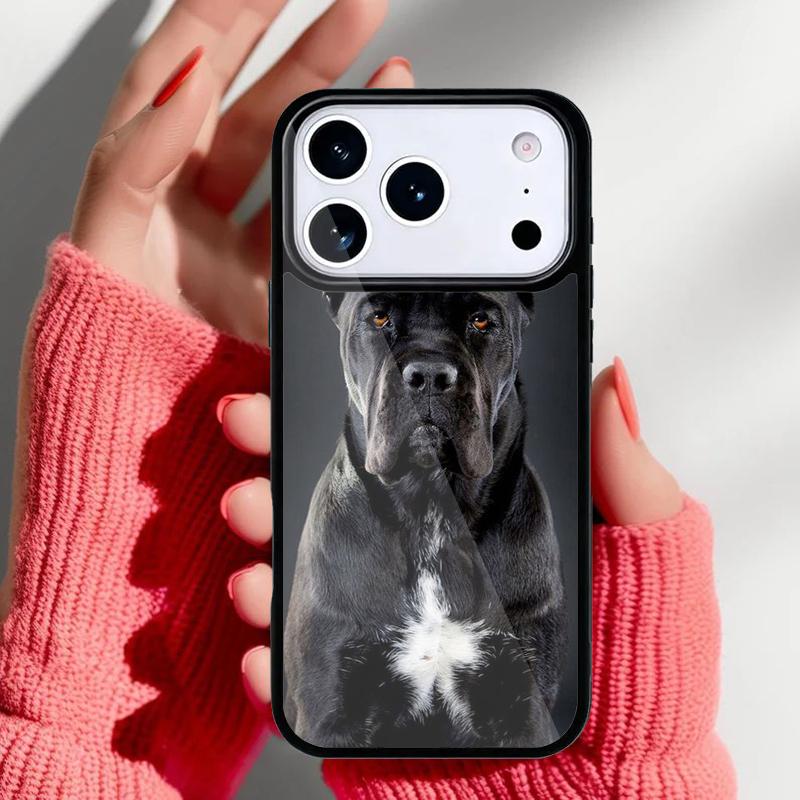 Italian dogs Cane Corso mastiff Phone Case for iPhone 17 16 15 14 13 Pro Max Back Cover for 12 11 Pro Coque
