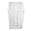Cosmetic Lipstick Tower 360 Degree Rotating Display 53 Slots Large Capacity Lip Gloss Storage Organizer Transparent