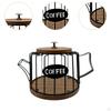Coffee Pod Holder Basket Container Capsule for Cafe Office Desktop
