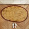 Log Soft Diatom Mud Floor Mat Bathroom Floor Mat Bathroom Door Water Absorption Quick Drying Dirt Resistant Non-slip Mat
