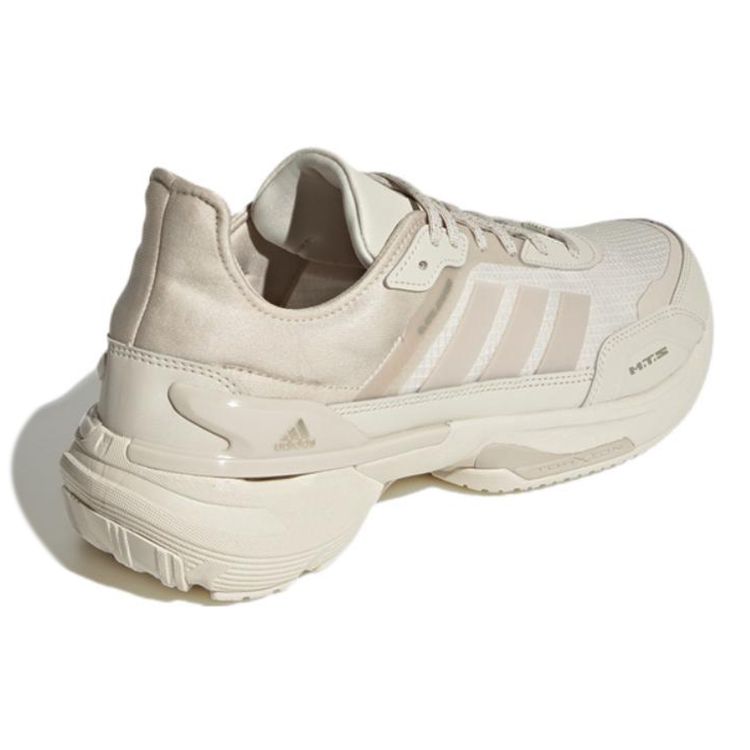 Adidas Mts Round Toe Lace-Up Fabric Tpu Slip-Resistant Wear-Resistant Rebound Low-Top Casual Running Shoes Unisex Sneakers Light-Brown HQ6112
