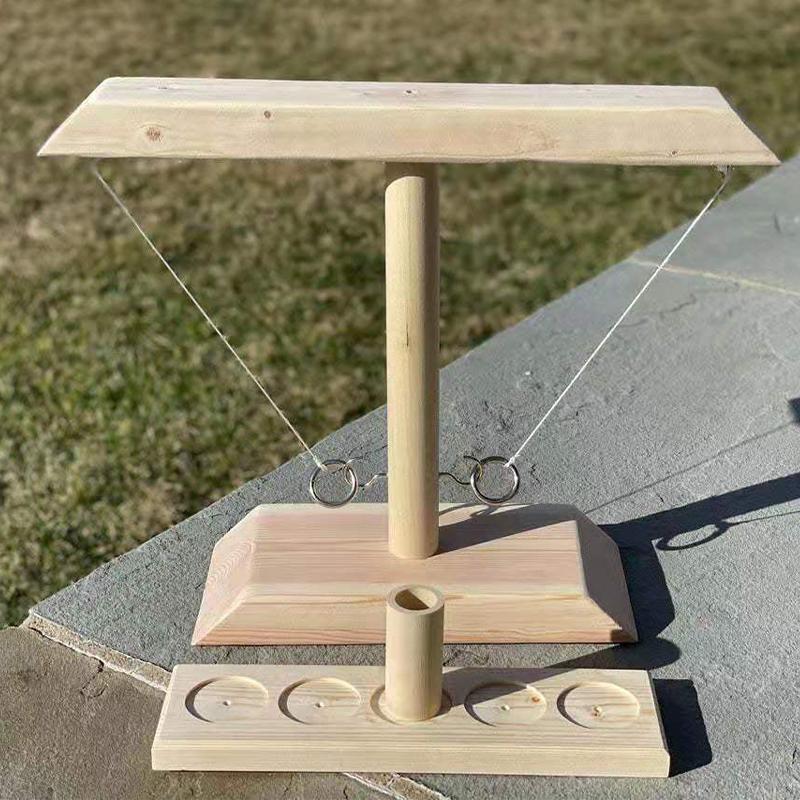 Kids Adults Ring Toss Tables Games Home Party Family Social Strategy Drinking Games Funny Wooden S Board Outdoor Bars Games