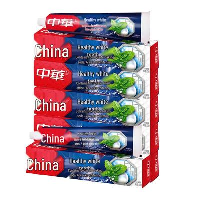 Zhonghua Healthy White Baking Soda Fresh Mint Toothpaste 6-Pack