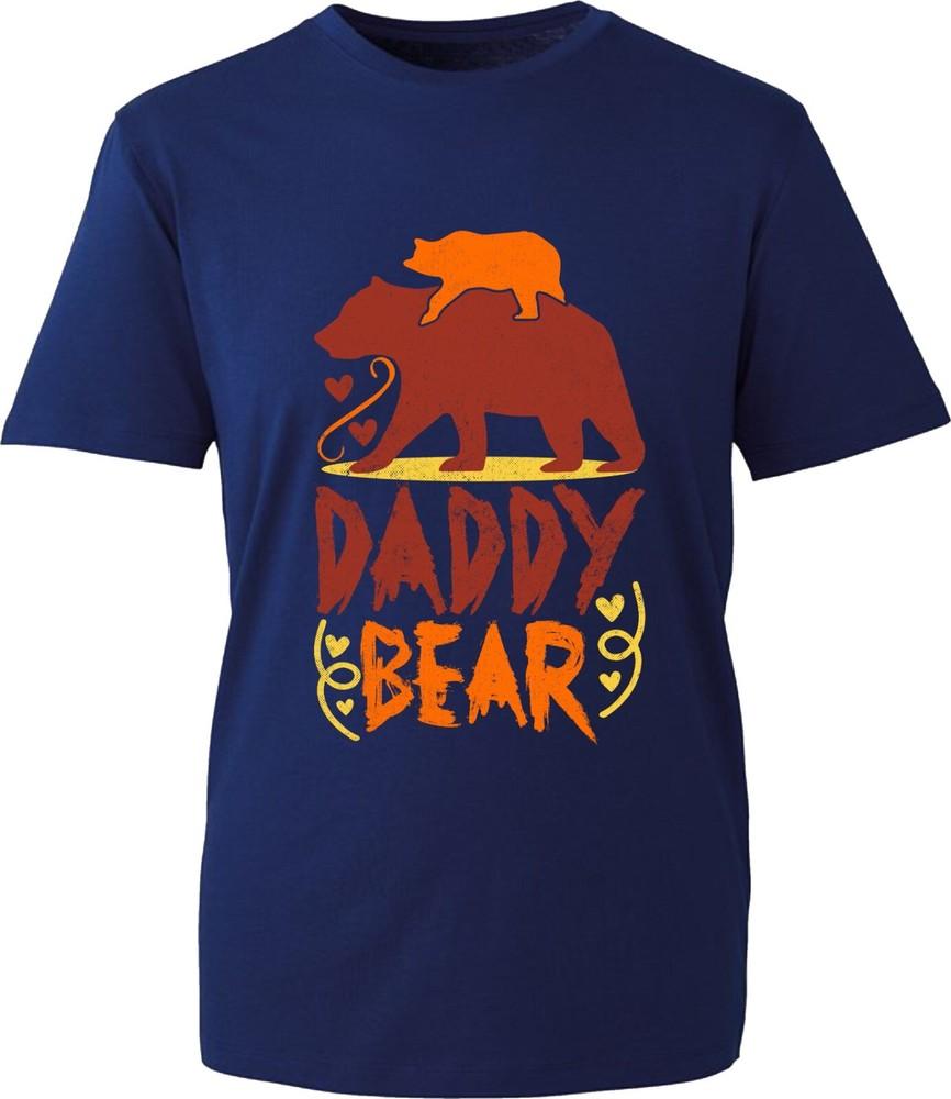 Fathers Day Daddy Bear Tshirt Bear Lover Grandpa Dad Birthday Unisex Top