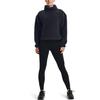 Under Armour Fleece High Collar Training Sports Jacket Women Jackets Black Purple 1366951-590