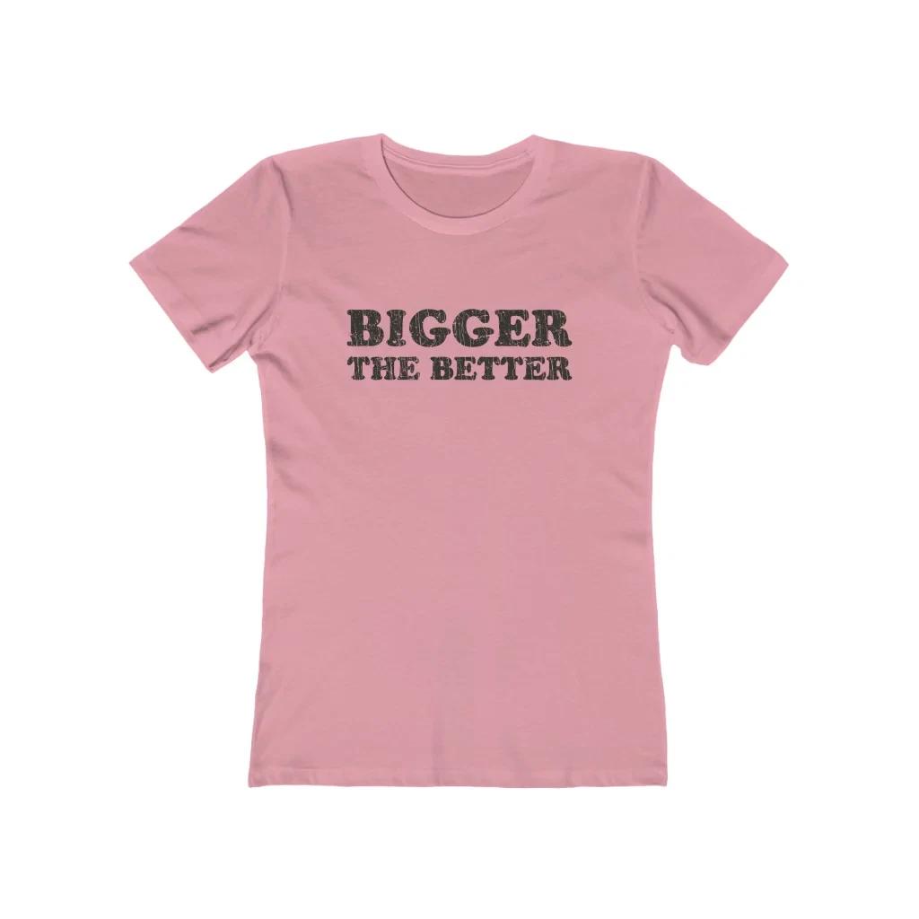 Bigger The Better 1981 Vintage Women s T shirt S