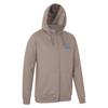 Mountain Warehouse Mens Graphic Textured Full Zip Hoodie