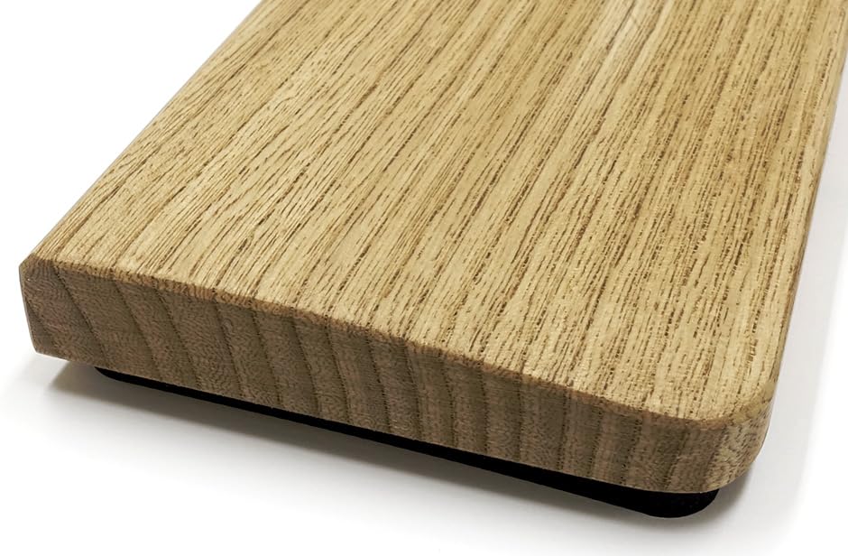 FILCO Genuine Wood Wrist Rest, Medium, 360mm Wide, Made in Japan with Natural Hokkaido Wood, Osmo Color Finish, Brown, FGWR/MZ