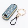 Gold Edge Tpu 4 Buttons Shell Fob Holder Bag Remote Car Key Case Cover For Mazda Cx-7 Cx-9 Axela Atenza 2 3 5 6 7 Cx-3 Cx-4 Cx-5
