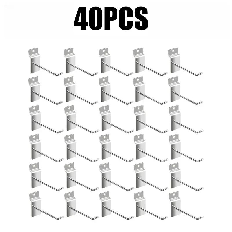 Metal Display Hooks Multi-purpose Storage Rack Accessories Shelf Hooks Towel Hooks Garage Hole Plate Bathroom Fixtures