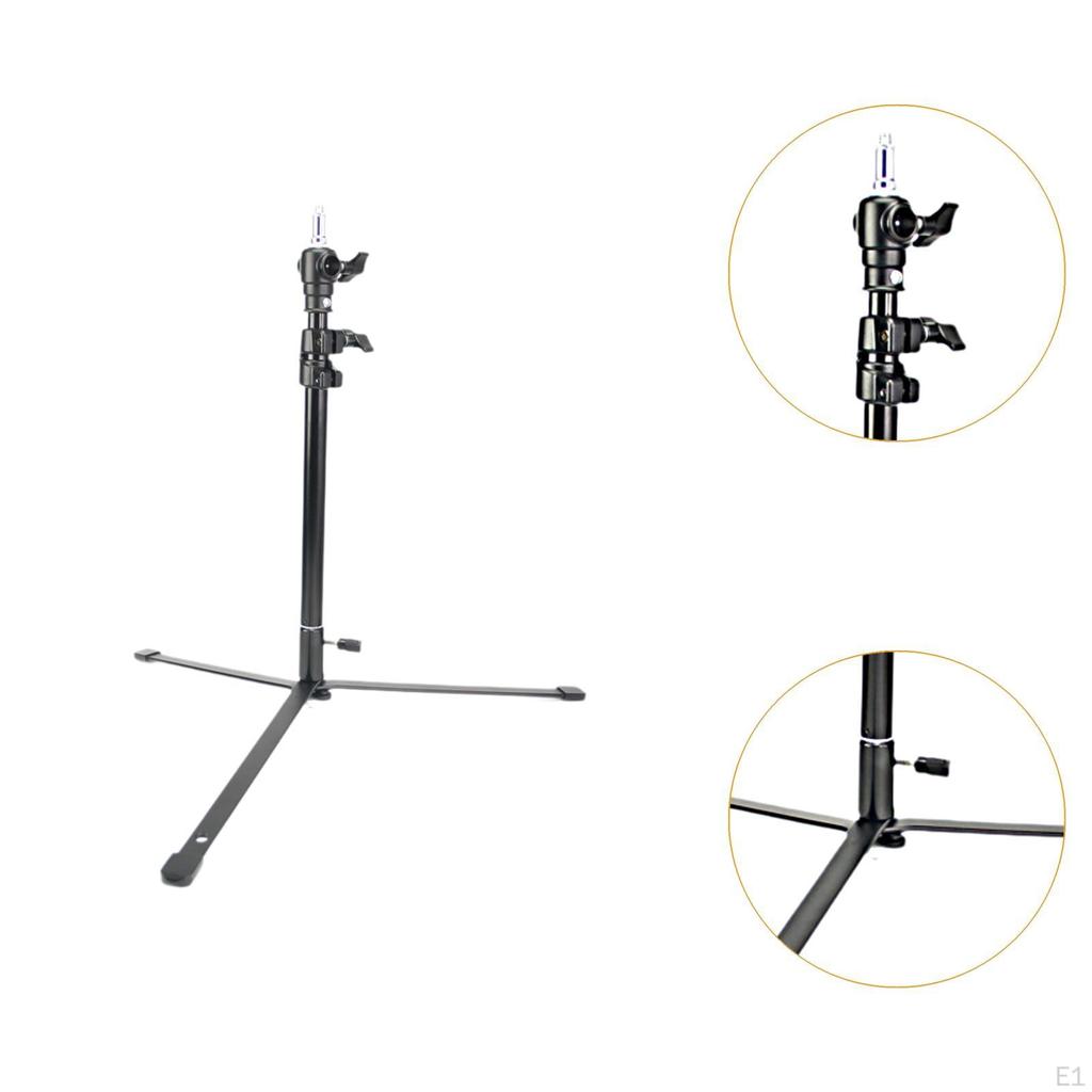 Photography Light Stand Professional Folding Low Angle Lighting Tripod for Softbox